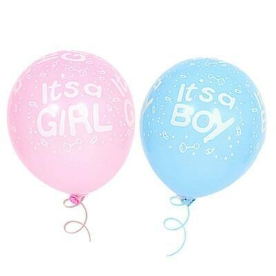 Pink / Blue Latex Balloons (Its a Girl / Its a Boy) - Image 3