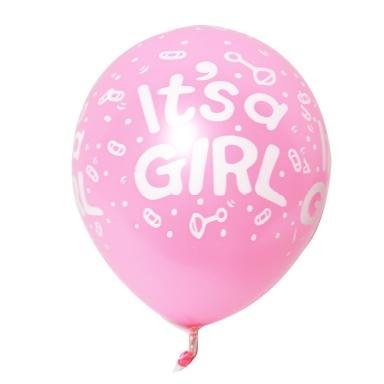 Pink / Blue Latex Balloons (Its a Girl / Its a Boy) - Image 2