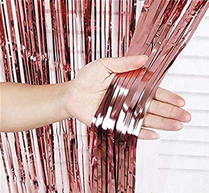 Fringes / Foil Curtains Best for Back Drop Wall Decoration - Image 3