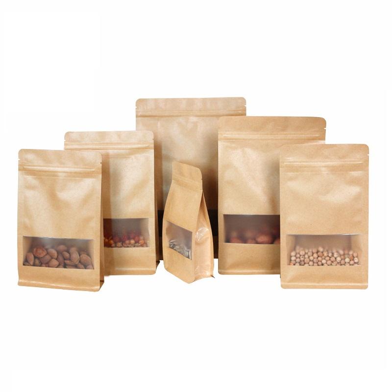 Craft Pouch Zipper Paper Bag