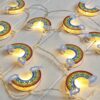 10 pcs Cloud Rainbow LED String Light