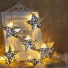 Metal Star String LED Lights