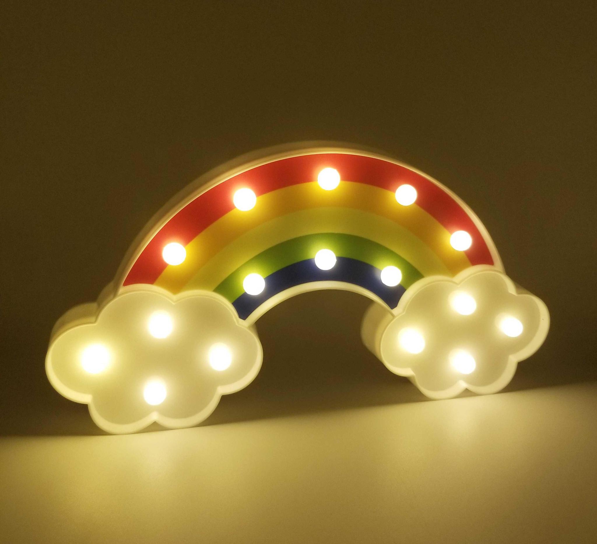 Cloud Rainbow LED For Baby Kids Bedroom