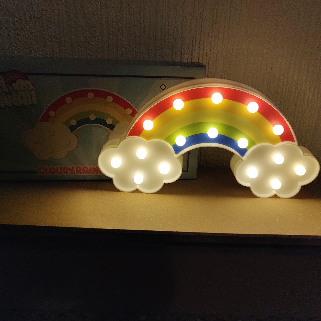 Cloud Rainbow LED For Baby Kids Bedroom - Image 2