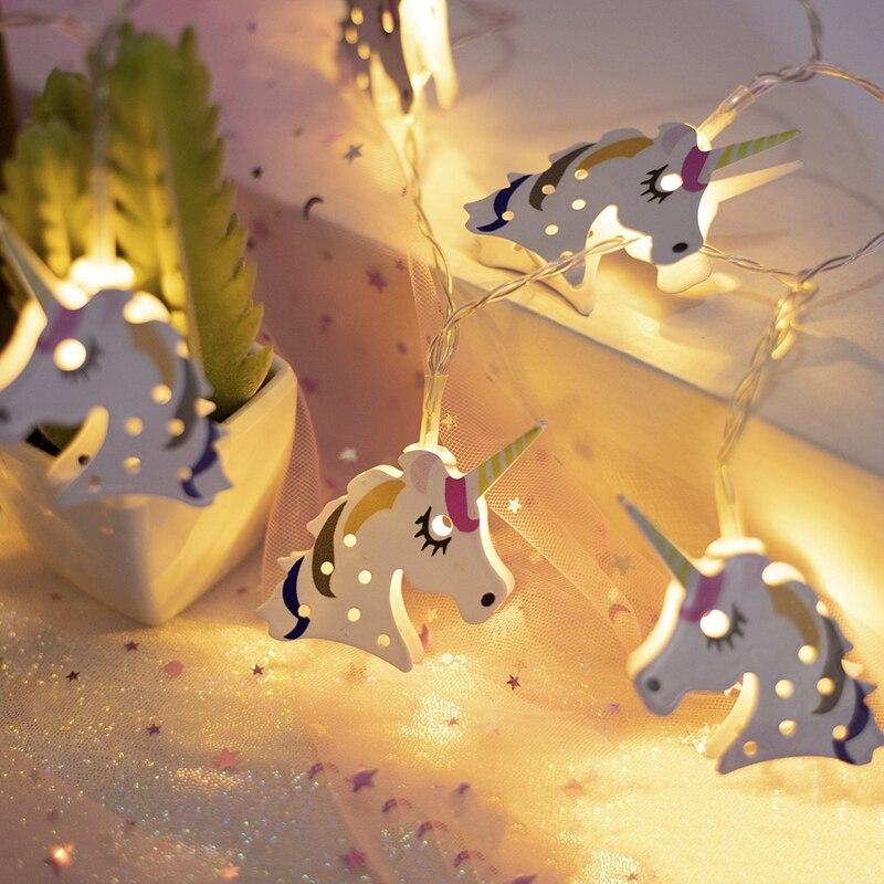 "Unicorn Head" LED String Light