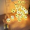 Battery / Cell Operated Football Theme LED String fairy lights