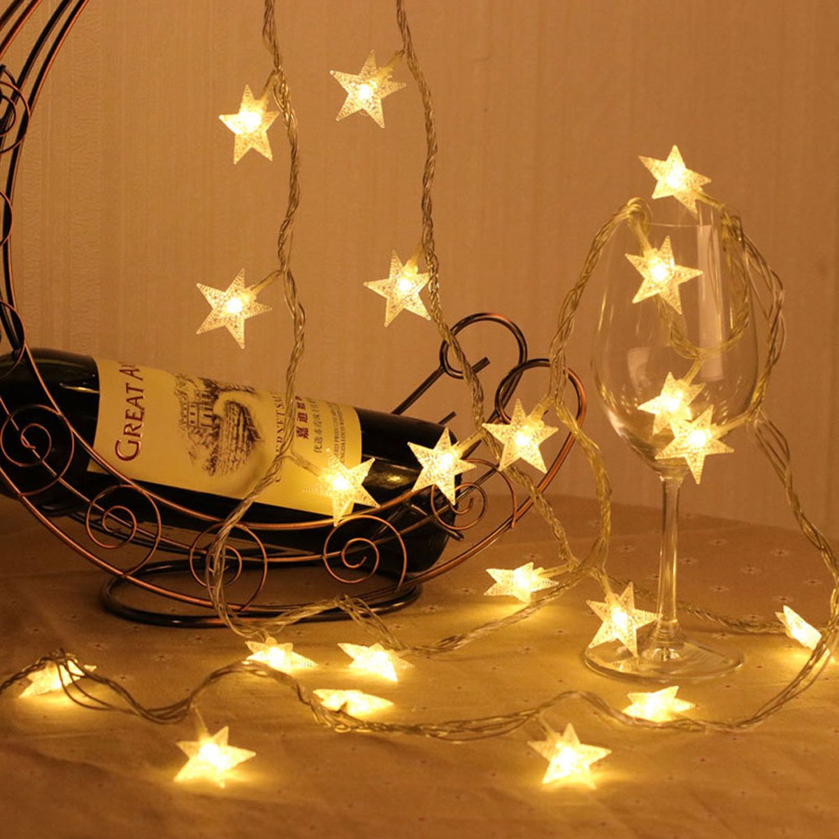 LED "Star" Fairy Light Battery Operated - Image 3