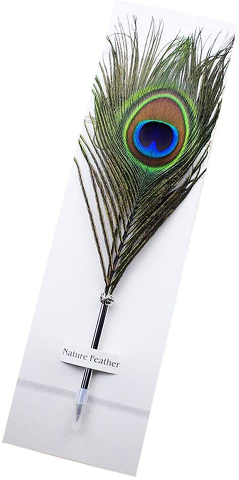 Peacock Feather Ballpoint Pen - Image 5