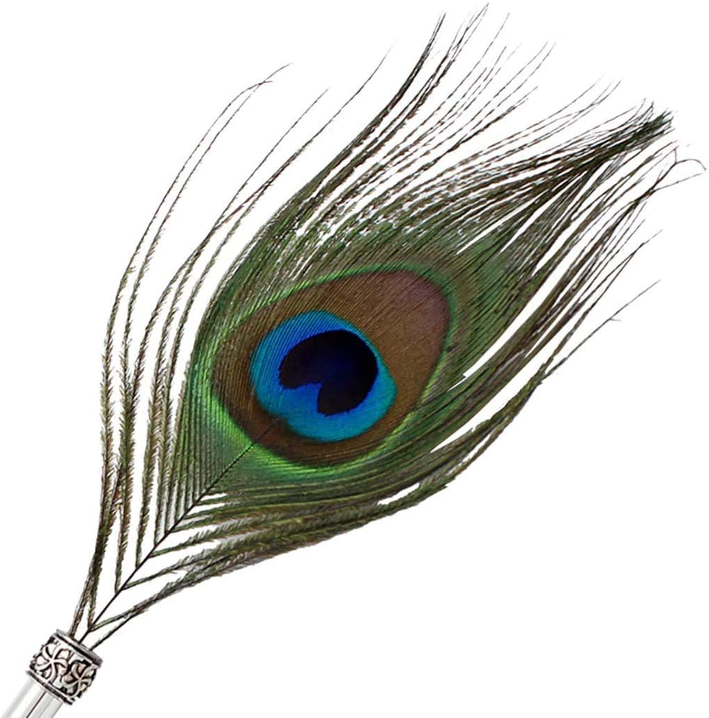 Peacock Feather Ballpoint Pen - Image 4