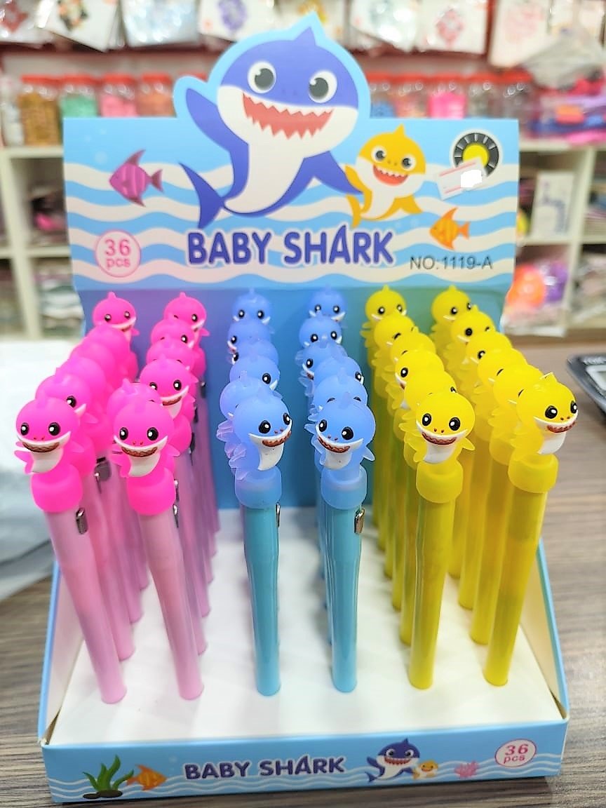 Baby Shark LED Gel Pen - Image 2